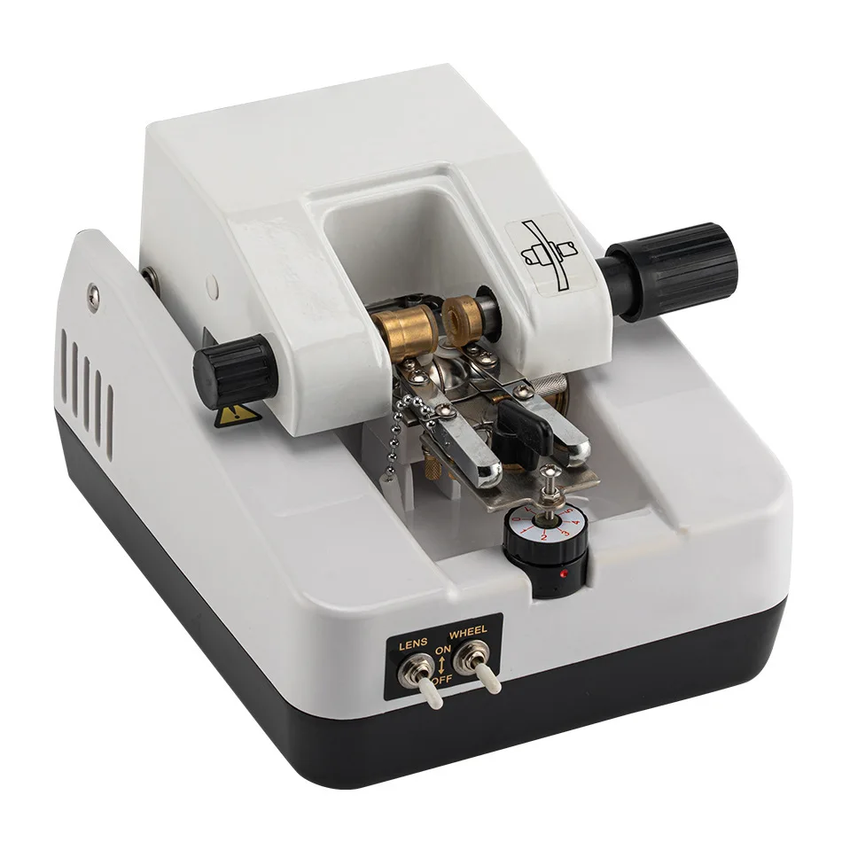 

Glasses processing equipment Instrument Lens automatic slotting machine Half frame processing PC lens Glasses slotting