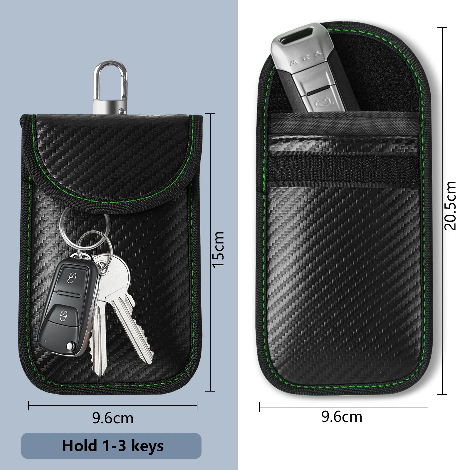 Borsa Faraday per chiavi auto, - Key Holder Leather Pouch recensione e prezzo