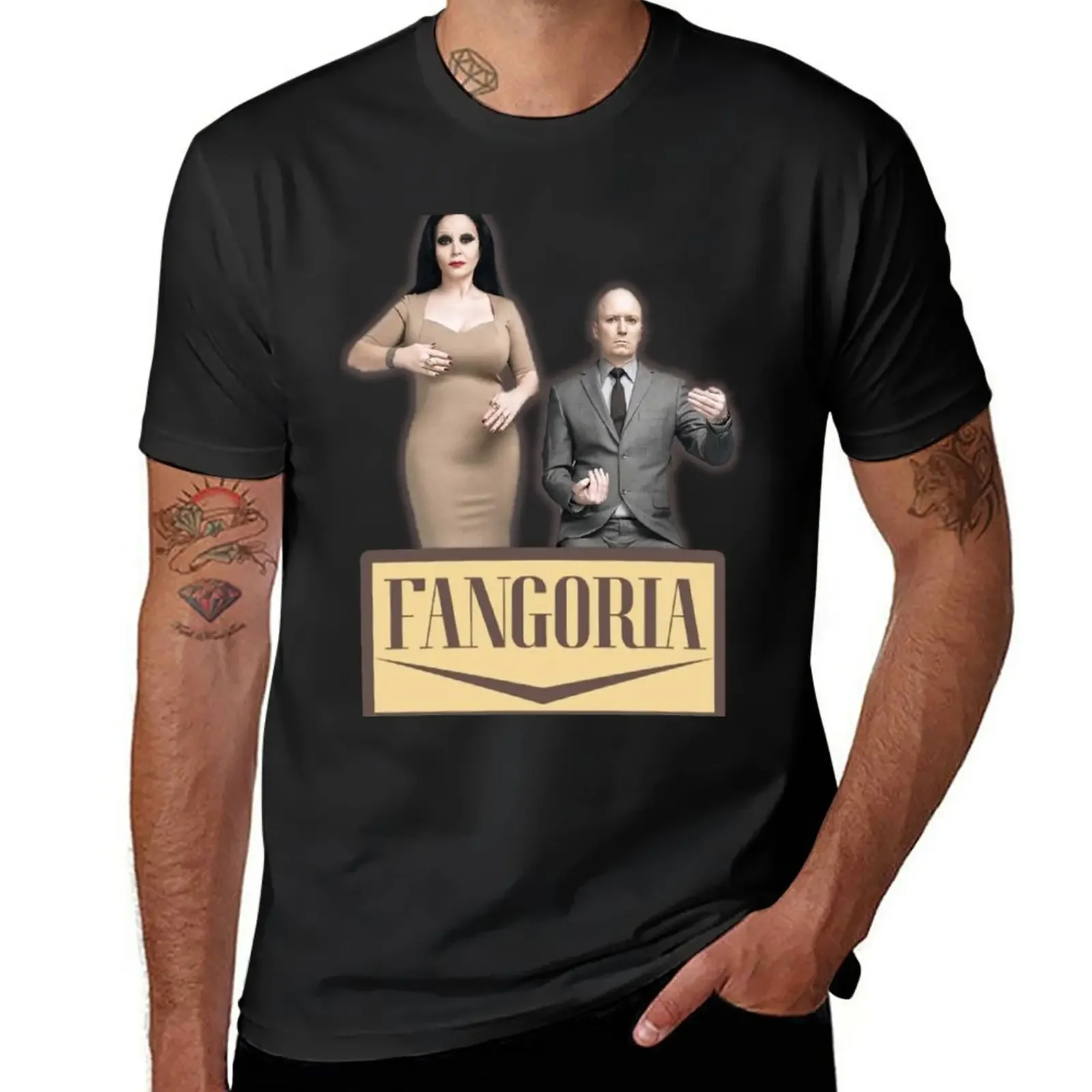 Fangoria Miscellaneous T-Shirt summer top boys whites t shirt men