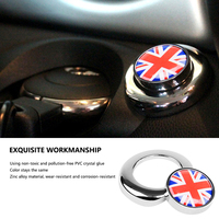 1Set UK Flag Sticker Car One Click Start Cover For Mini Cooper S Clubman Countryman R55 R56 R58 R59 R60 R61 Paceman Accessories