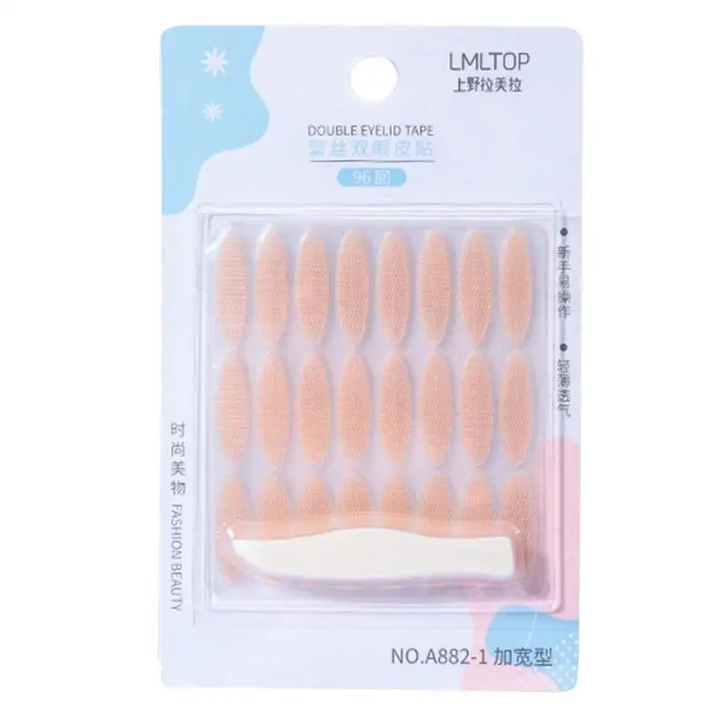 Eyelid Tape Invisible Waterproof Double Eyelid Tape Double Eyelid Stickers For Hooded Droopy Uneven Monoeyelids Instant Eyelid