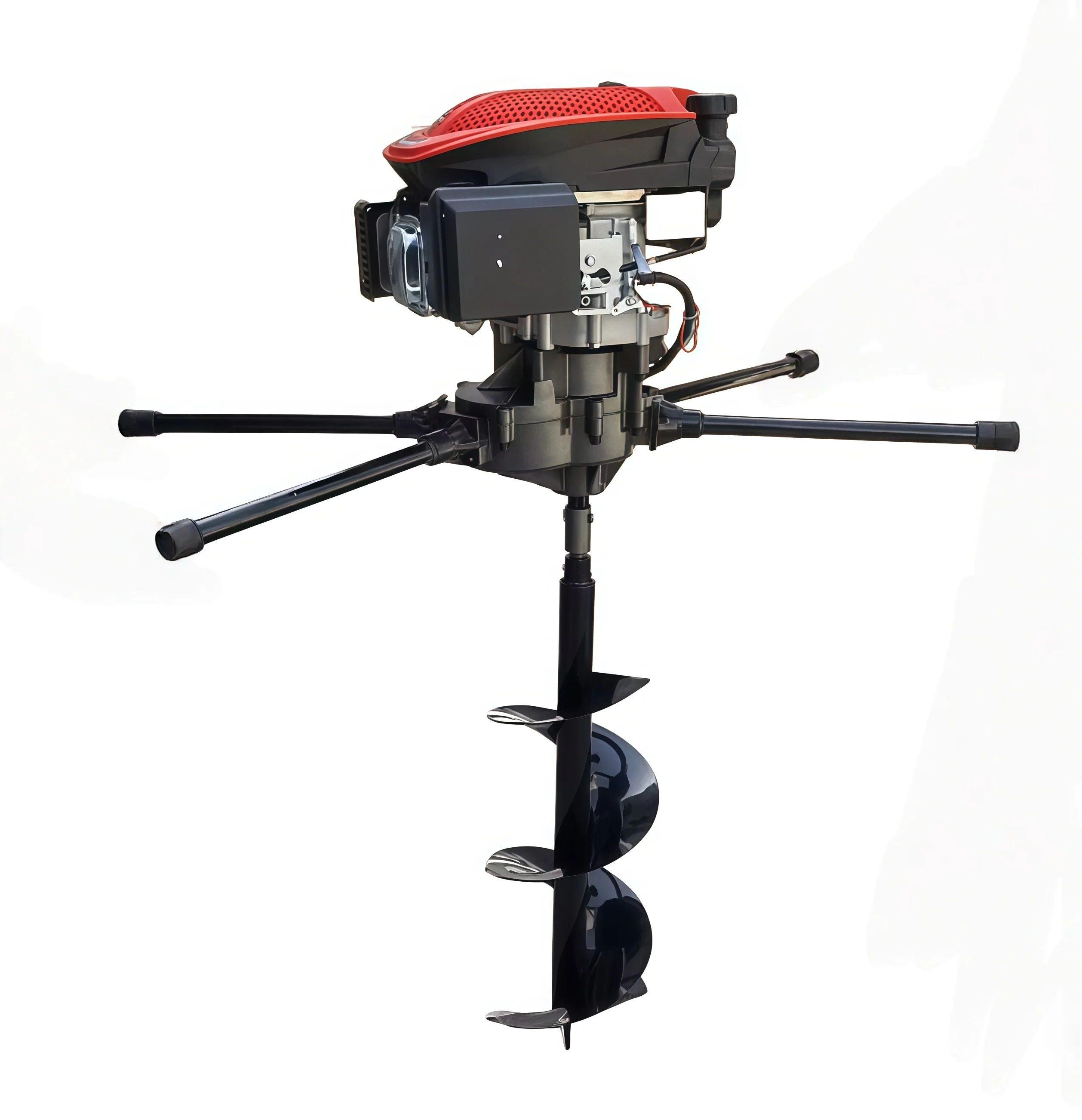 

196CC 4-Stroke High Power Earth Auger Agricultural Hole Digger for Orchard Planting & Pile Driving