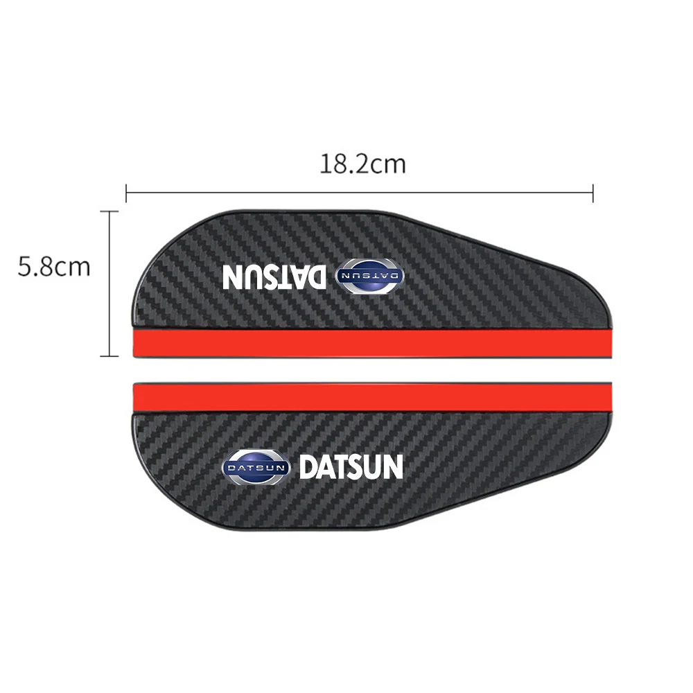 for Nissan datsun cross z 24z 26z 240z 280z mido ondo redigo mi-do on-do redi-go 2pcs car Rearview mirror Carbon fiber Rain