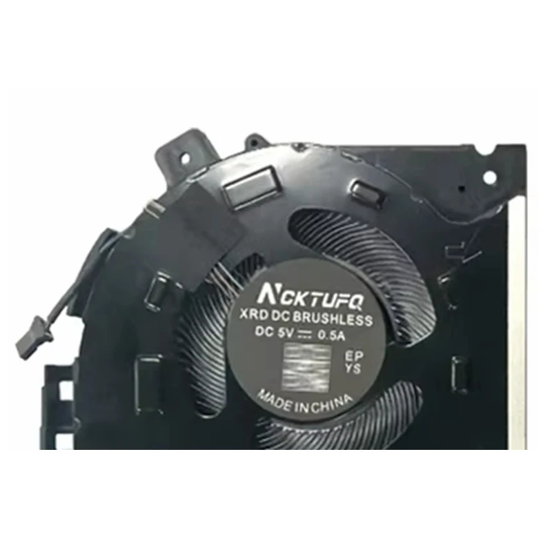 CPU/GPU Cooler Fan For Dell Alienware X15 R1 / X15 R2 P111F Fan RTX30 ND85C37 ND85C42 082VD4 0V0G61 82VD4 V0G61 6.2CFM 0.5A 5V