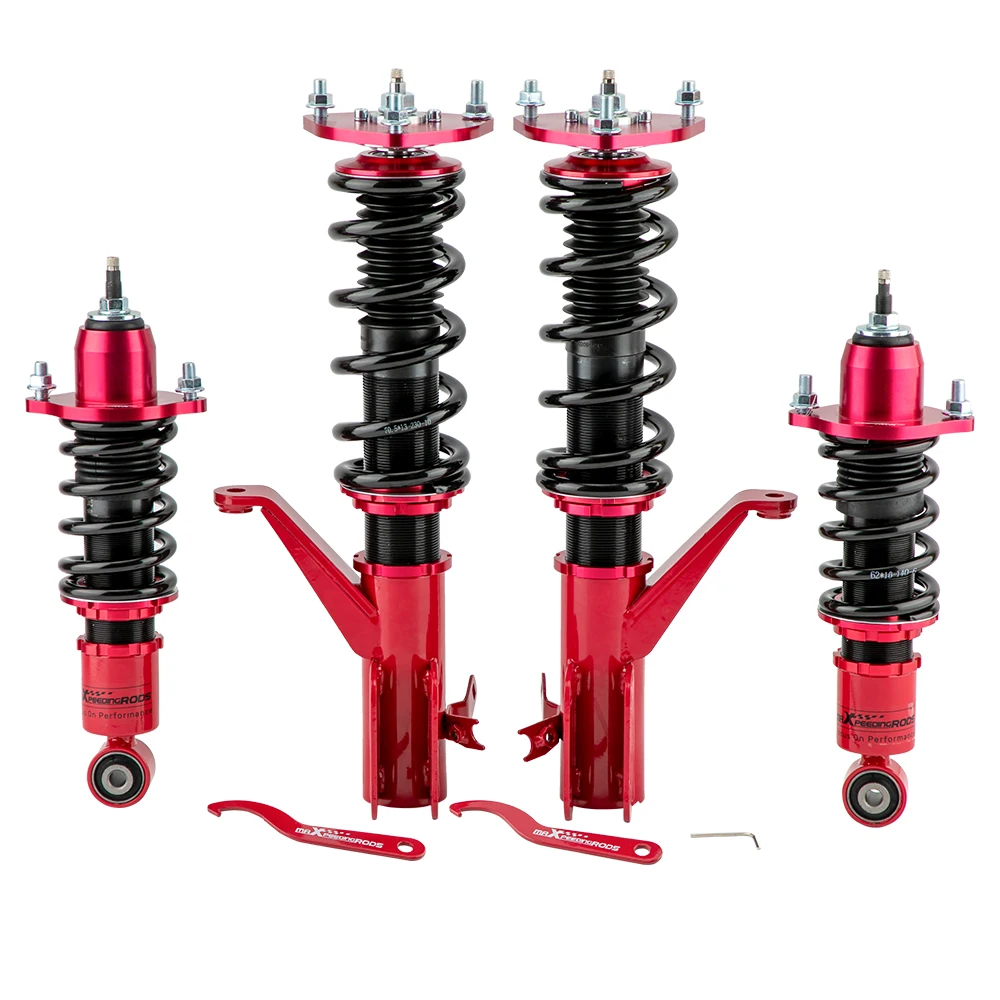 

Maxpeedingrods Full Coilovers Suspension For Honda Civic EM2 2001 2002 2003 2004 2005 Adj Damper Shock Absorber