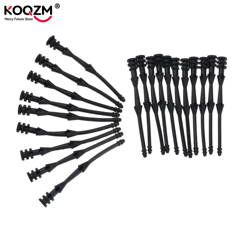 20Pcs Screw Pin Rivet Rubber PC Fan Noise Absorbtion Fans Anti Vibration Mount Silicone Screws Noise Reduction Equipment 65mm