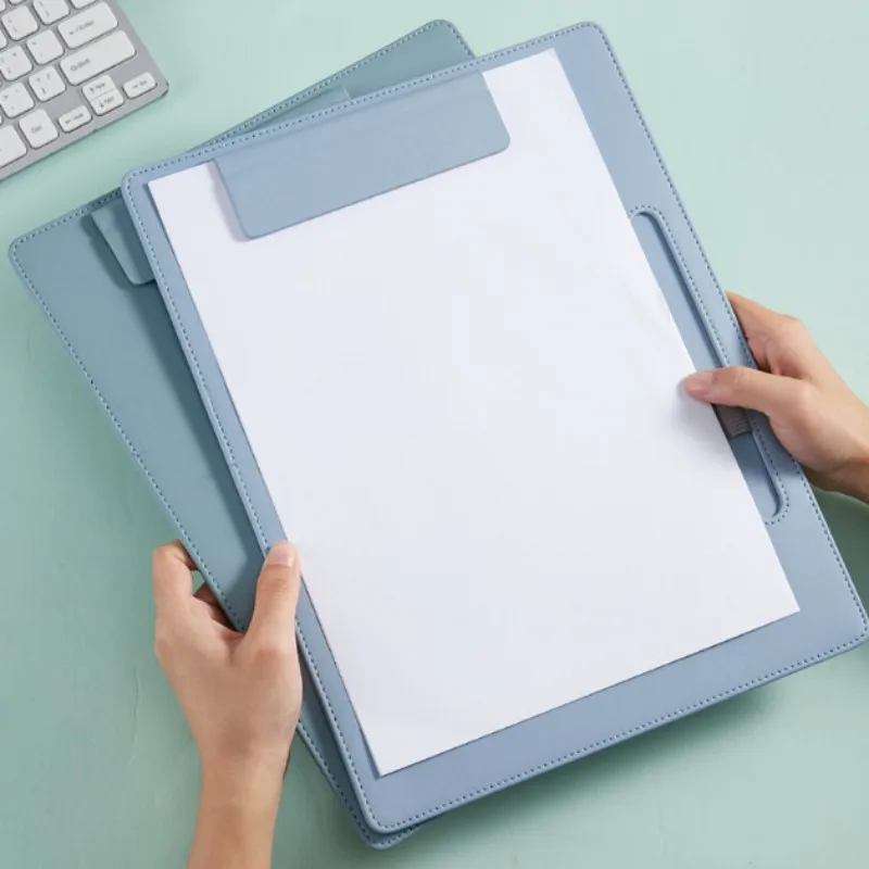 

New Multifunctional A4 Conference Folder Business Stationery Folder Leather Contract File FoldersTravel Document Folder