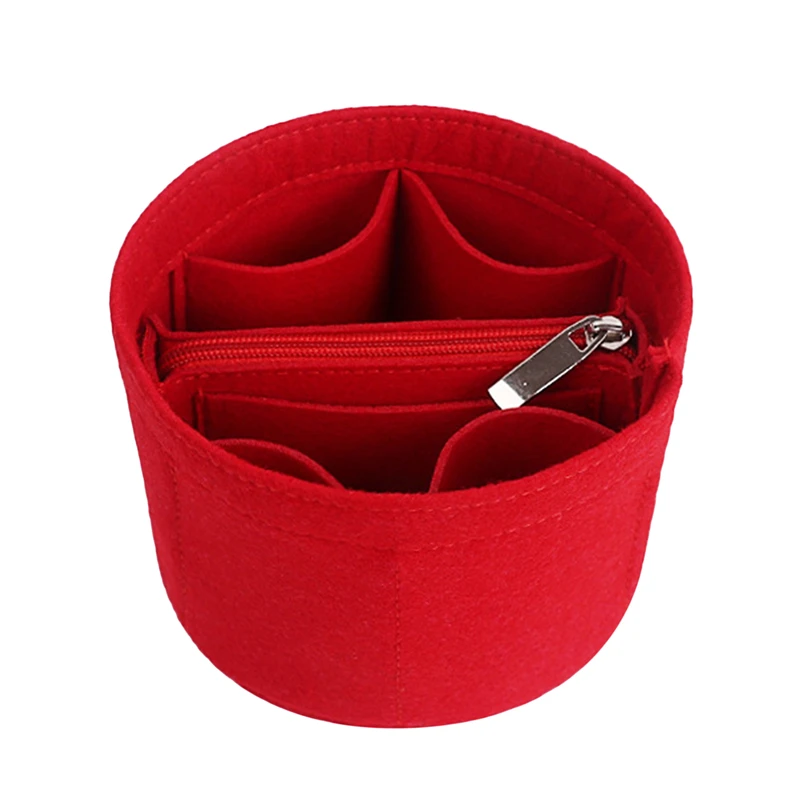 Bolsa maquiagem balde redondo para mulheres, sacos cosméticos de alta capacidade para menina, bolsa de armazenamento portátil, bolsa maquiagem,