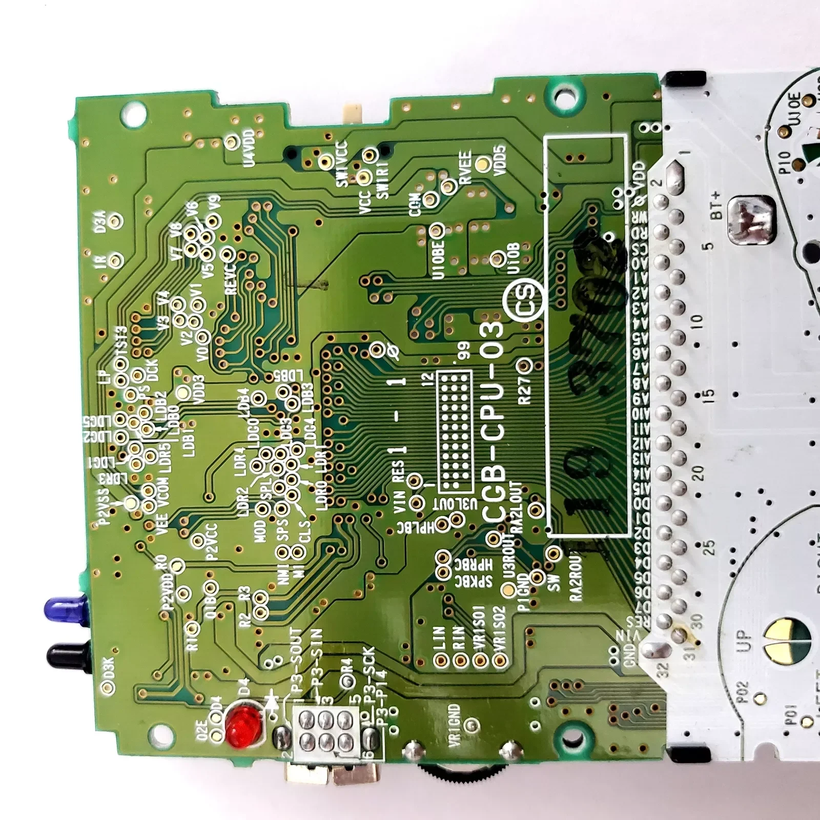 Original PCB Platte GBC Hauptplatine Motherboard CPU verwendet.