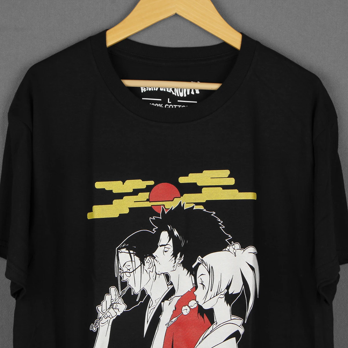 Samurai Champloo T-Shirt Japanese Anime Shinichiro Watanabe Cowboybebop Men Summer Cotton Tee Shirt