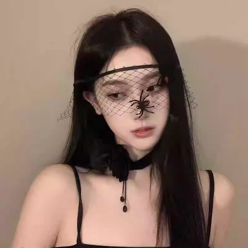 الرجعية الدانتيل الأميرة نصف قناع الوجه للنساء خمر مثير زهرة تعادل قناع القوطية حزب التبعي حفلة تنكرية الدعامة