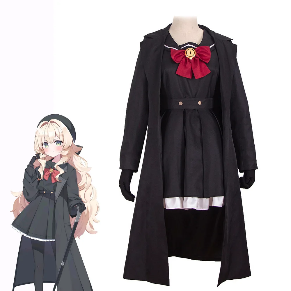 

Игра Professor Smug Косплей Костюм Синий Архив Черная Униформа Женщина Хэллоуин Косплей Professor Smug Индивидуальная Одежда