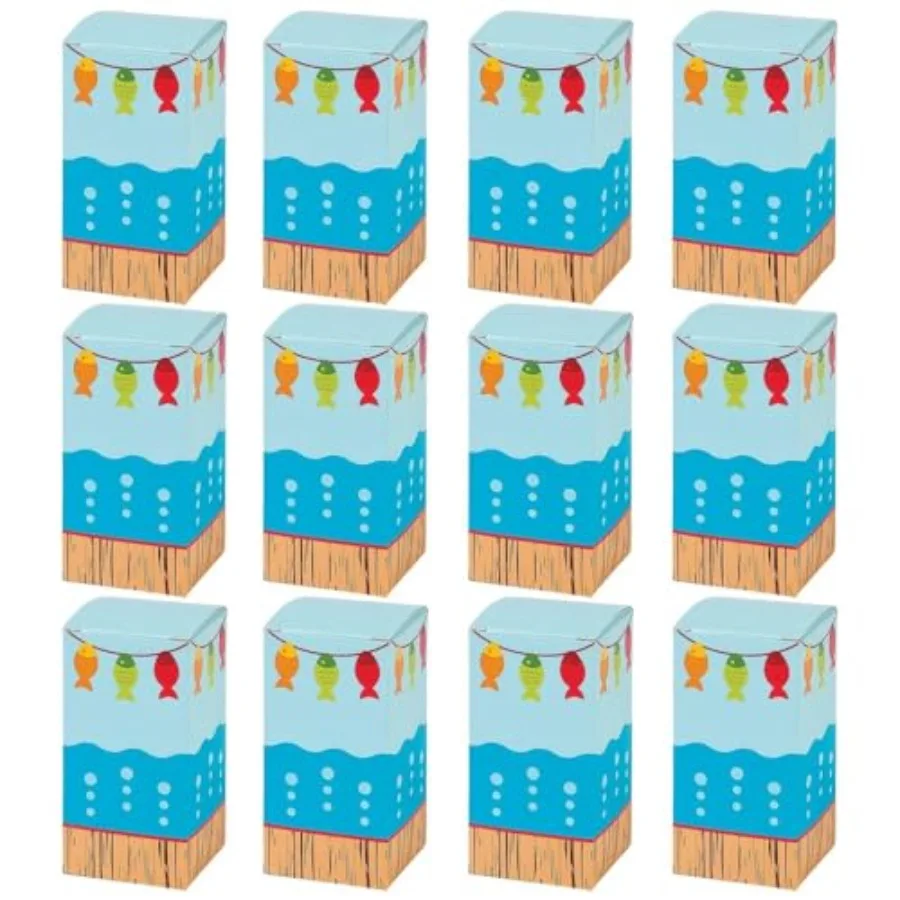 Mini Little Fisherman Favor Boxes - 2