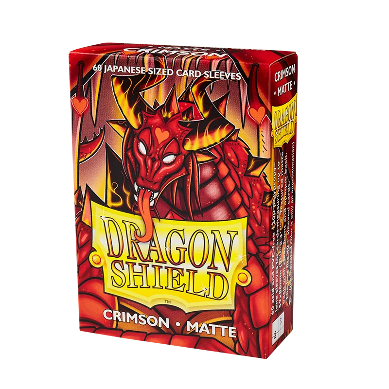 Dragon Shield-fundas para cartas de juego YGO, funda protectora para cartas Japonesas yu-gi-oh, tamaño pequeño, 60 unidades por caja