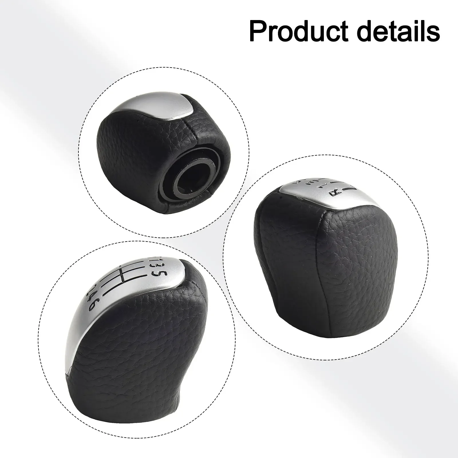 

For LAGUNA 3 III Coupe LEATHER GEAR KNOB GEAR LEVER 6 SPEED MANUAL 2024 Hot Sale Brand New And High Quality Discount