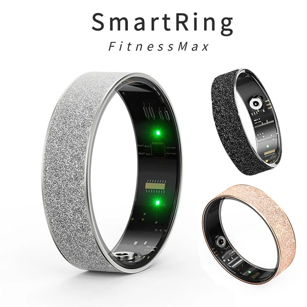 

Смарт-кольцо для женщин, пульсометр, кислород в крови, монитор здоровья сна, спортивное кольцо IP68, водонепроницаемый фитнес-трекер, мужской чехол для смазки