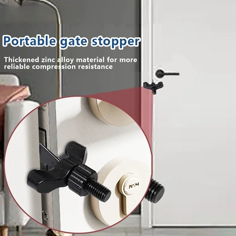 Portable Hotel Security Door Locks Jammer Home Latch Device Apart Self-Defense Travel Accommodation Devices travel door lock