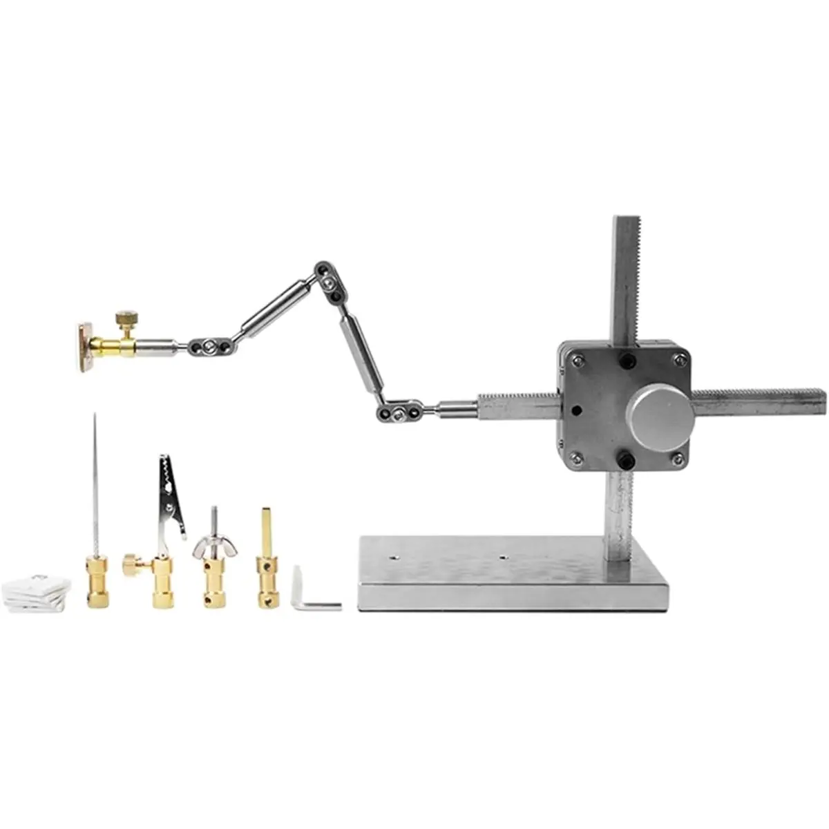 Budget-Friendly-Adjustable Stop Motion Rig - XY- Armature Stand with Base for Miniatures and Figures(Size:16 cm (6.3 in)) A