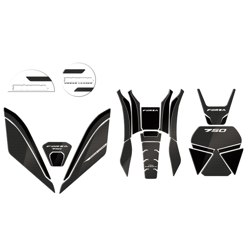 For  Forza 750 NSS 750 2021 Motorcycle 3D Gel Decals Accessories Fuel Tank Decorative Protective stickers FORZA750 NSS750