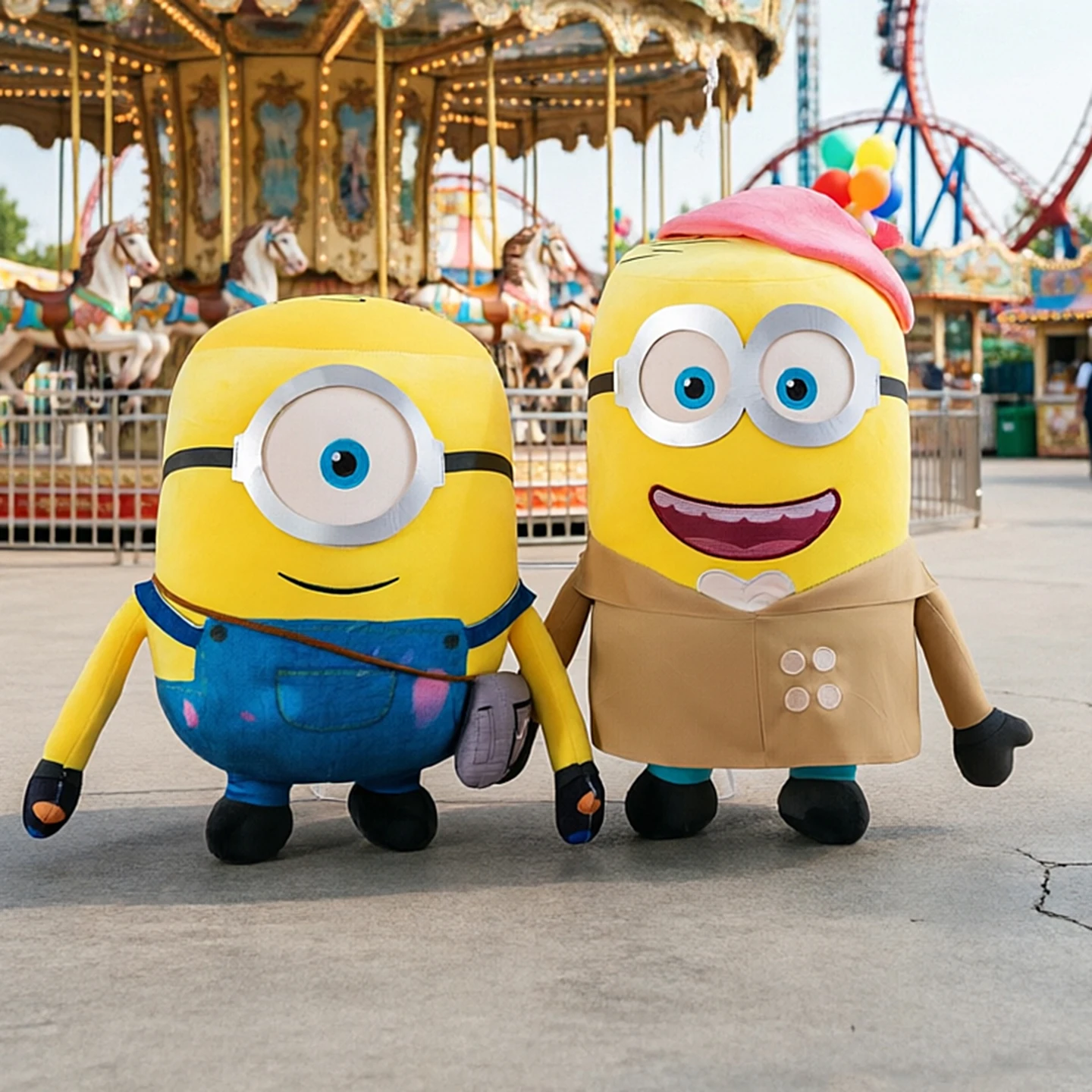 New Cute Minions Stuffed Plush Toy Soft Yellow Character Doll Multiple Sizes Lovely Gift for Children Fans Home Sofa Decoration