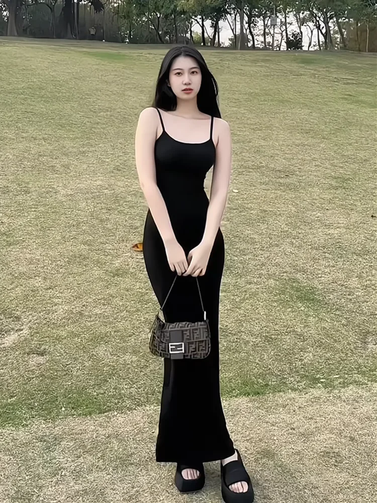 

Pure Desire Sweet Spicy Black Strapless Slimming Women's Dress Summer 2026 New Waist-Cinching Bodycon Dress