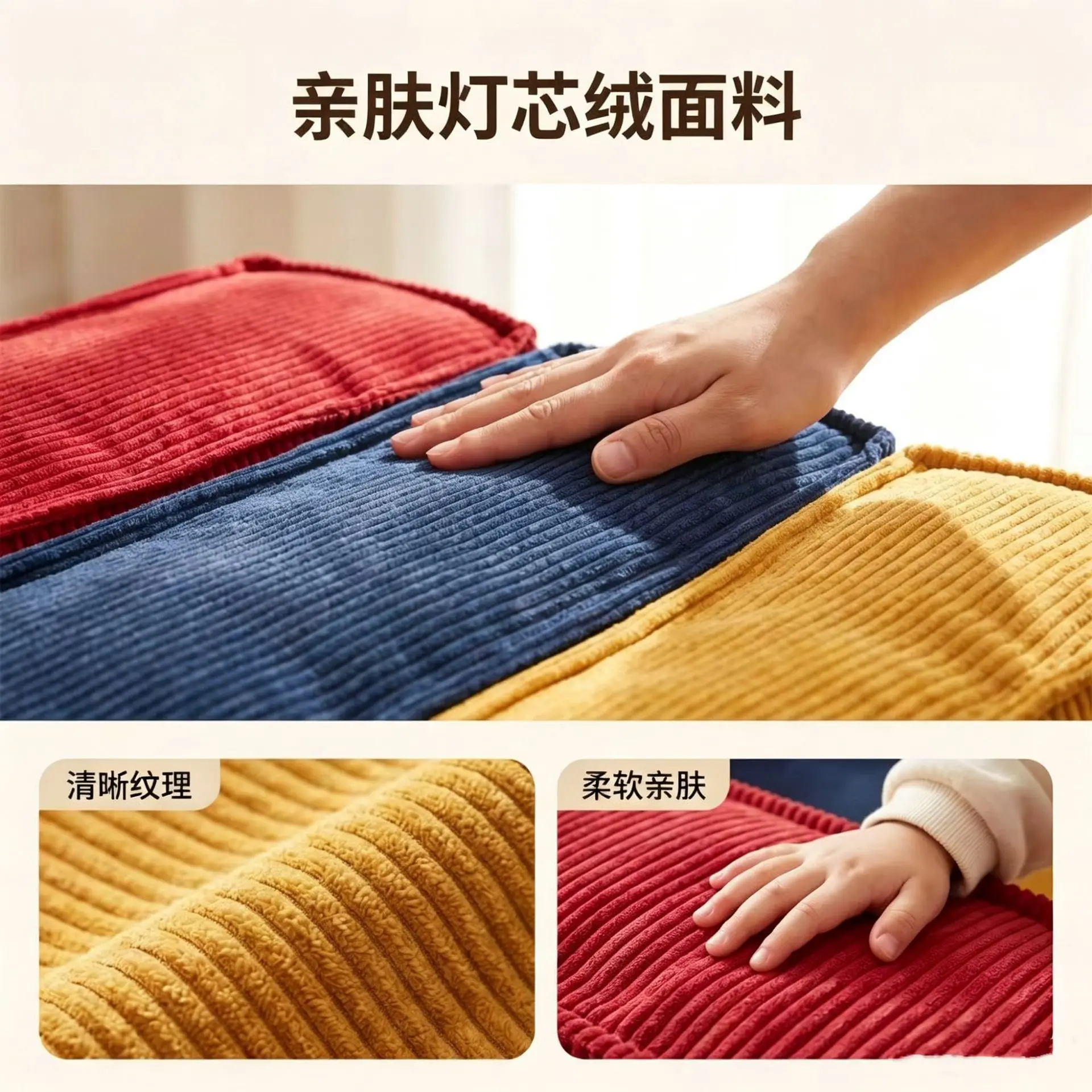 Compressed pudding sofa bed small apartment multi-functional folding dual-purpose module sofa color matching office lazy sofa