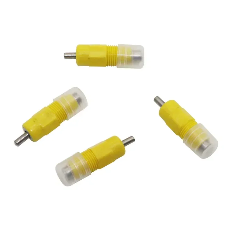 200 PCs ทนทานไก่ดื่มอัตโนมัติหัวนม 10 มม.จุกนมดื่ม Coop Waterer