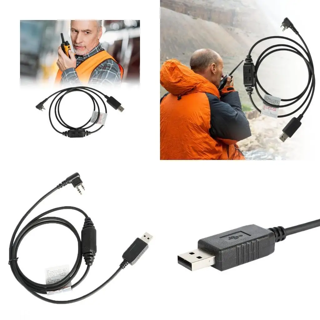 

D08B 90см/35 дюймов USB -проволоки для двухстороннего радиопрограммирования интерфейно USB -линия записи линия USB кабель шнур