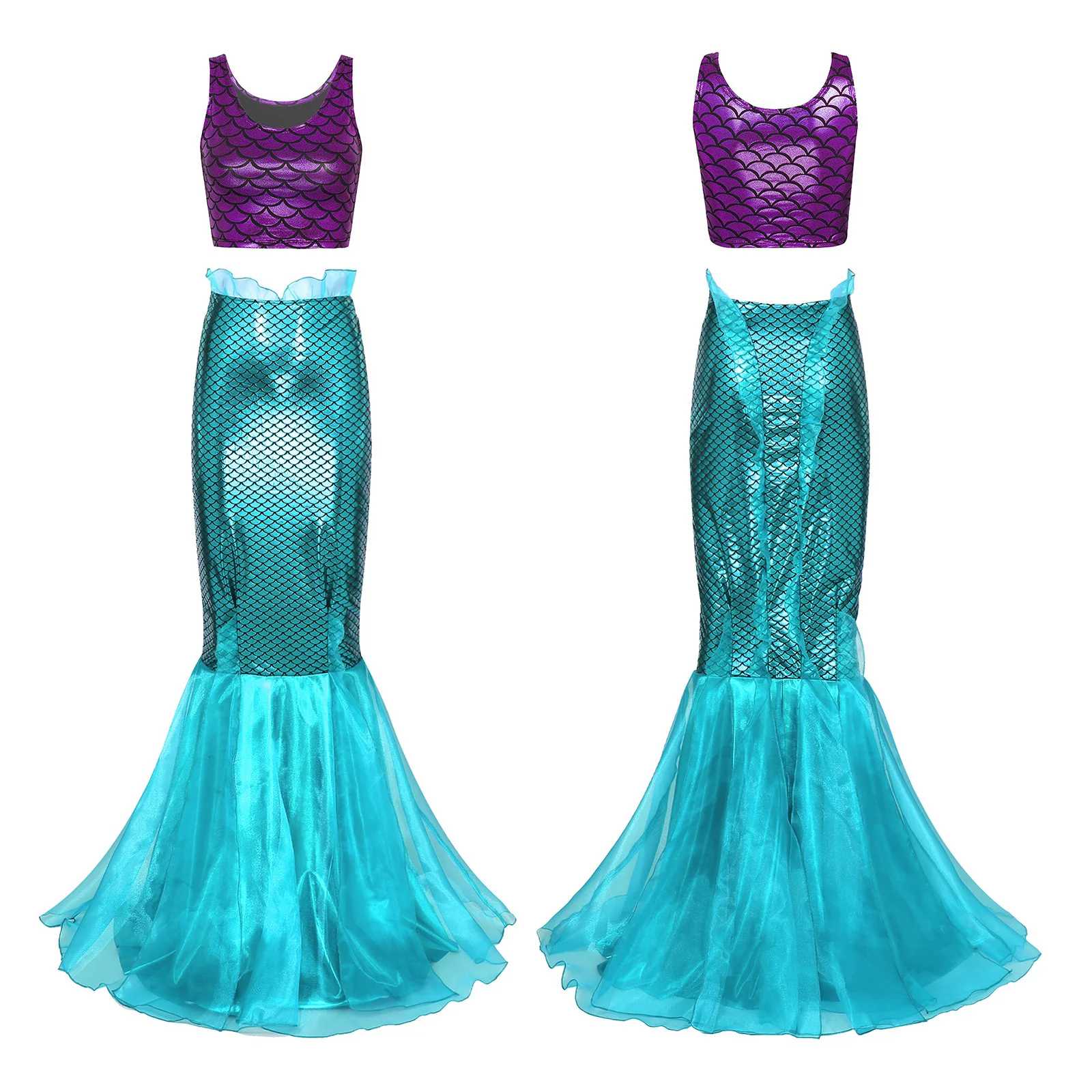 mermaid graduation dress Charming Mermaid Spaghetti Straps Blue Sparkly Long Prom Dress With Rh