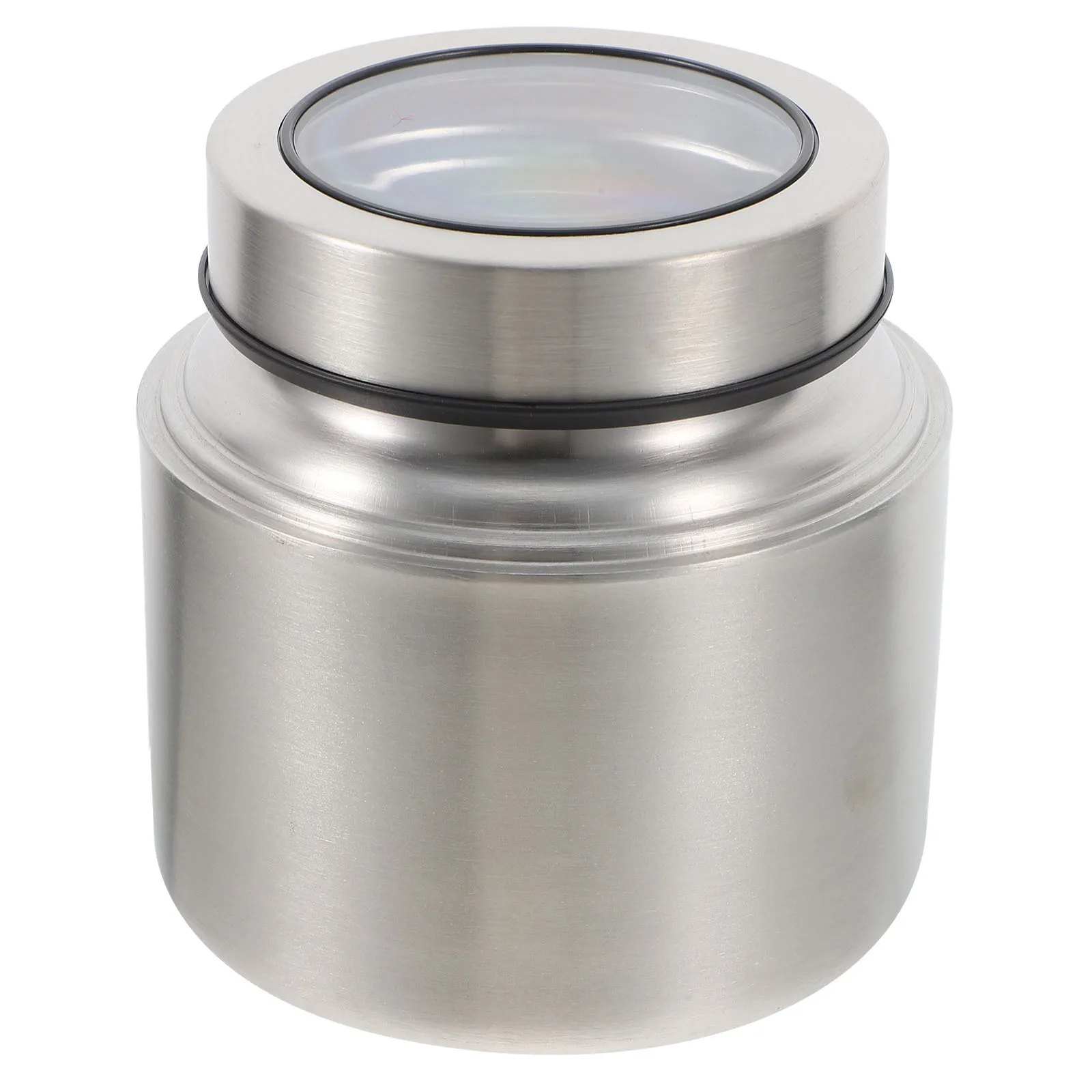 

Stainless Steel Airtight Kitchen Sealed Box Sealed Jar for Coffee Beans Loose Tea Containers Kitchen Storage