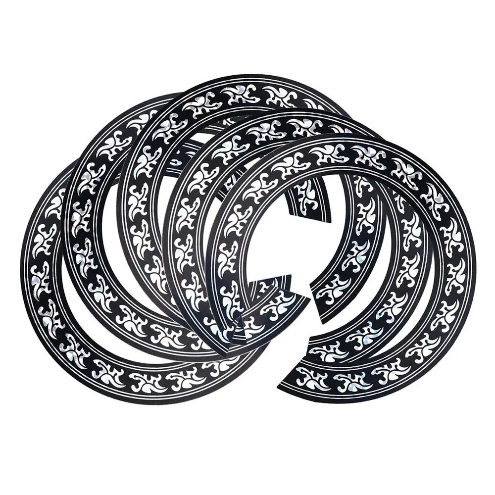 92/104MM Classical Musical Instruments Self Adhesive Guitar Accessories Sound Hole Decal Guitar Sticker