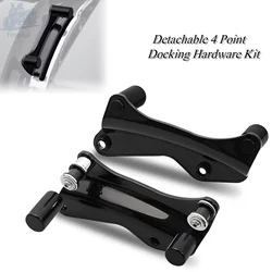 4 Point Docking Hardware Covers Kit for Harley Davidson Touring Street Glide Electra Glide Road Glide Road King 2014-2025 Moto