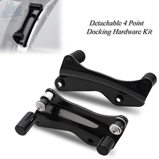4-punktowy zestaw osłon sprzętu dokującego do Harley Davidson Touring przemieszczanie się po ulicy Electra Glide Road Glide Road King 2014-2025 Moto