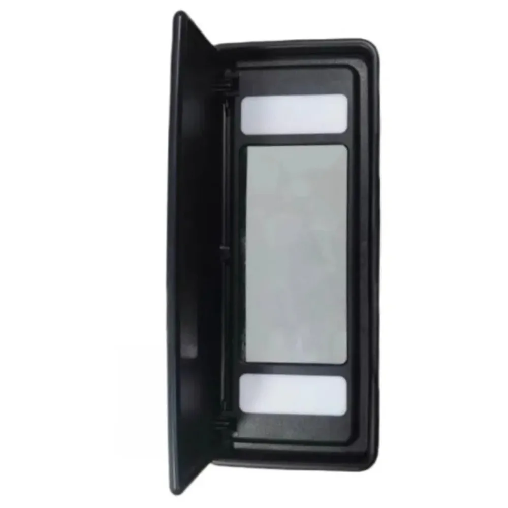 Front Sun Visor Make-up Mirror Cover Black 1pc Left Right for Mercedes-Benz G-Class 463 G350 G500 G55 G63 Brand New