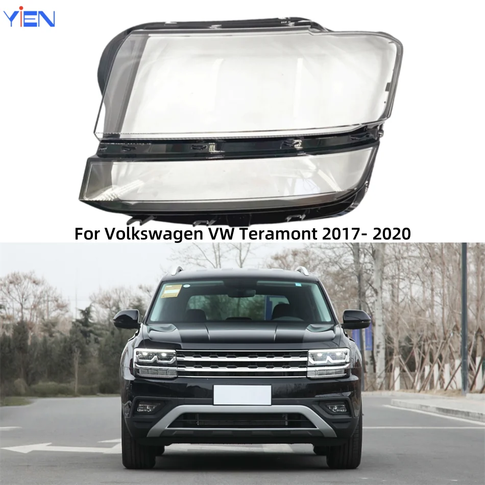フォルクスワーゲン-vw-テラモント-2017-2018-2019-2020-車内交換部品-ランプシェード-ランプ-ヘッドライト-ライト-ガラス