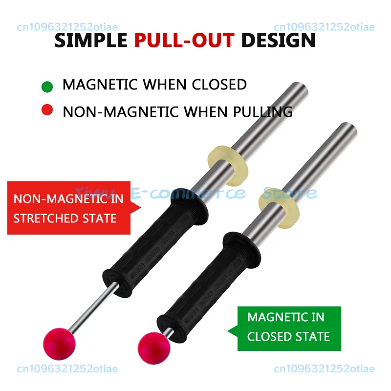 Powerful Iron-Absorbing Rod Magnet Rod Strong Magnetic Rod Iron-Absorbing Stone Super Strong Magnet Chip Pull-Out Cleaner BB