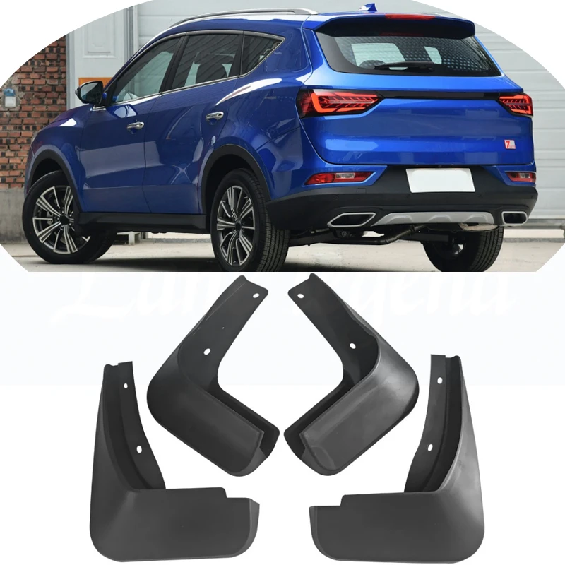 For DFM Dongfeng Scenery 580 Pro Mudflaps 2020 Front Rear Car Mud Flaps Splash Guards Mud Flap Mudguard Fender 4pcs