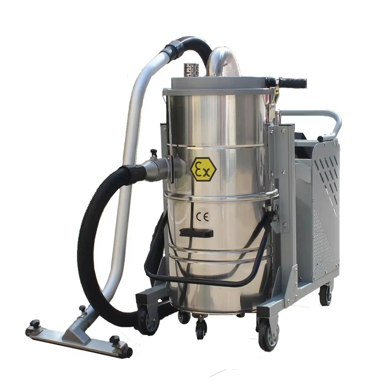 ATEX Certification Single Phase 2.2 KW Industrial Explosion Proof Vacuum Cleaner for Efficient Dust Collection