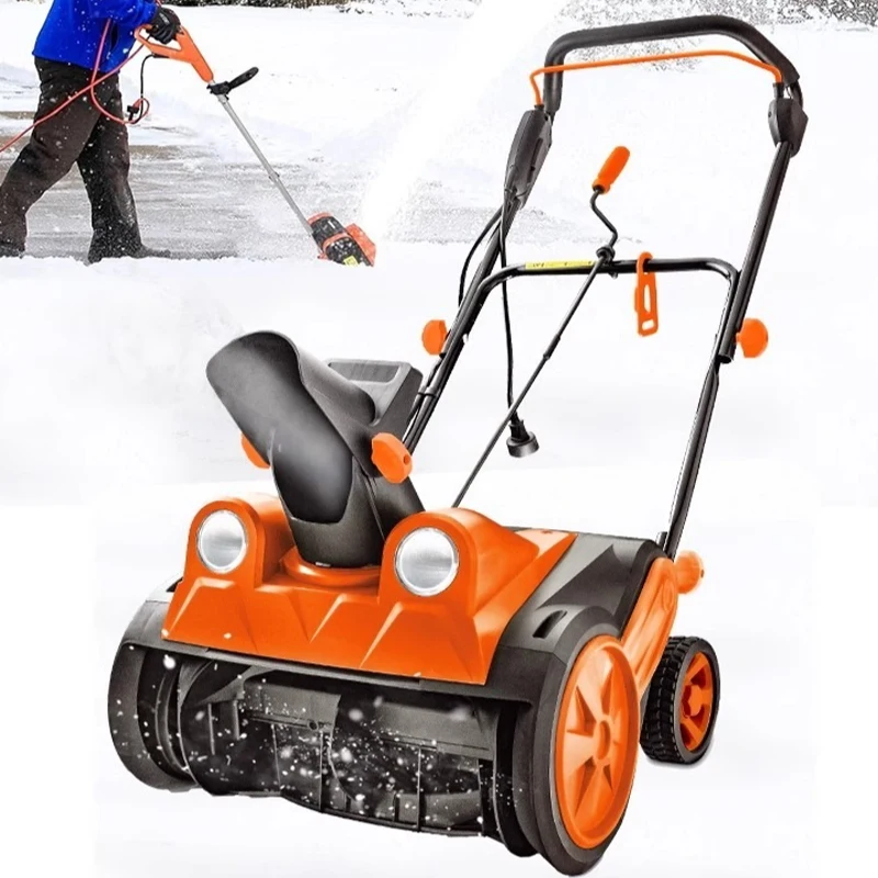 Snow Removal Tool Snow Thrower Small School Road Snow Clearing Artifact Snowplow for Garden