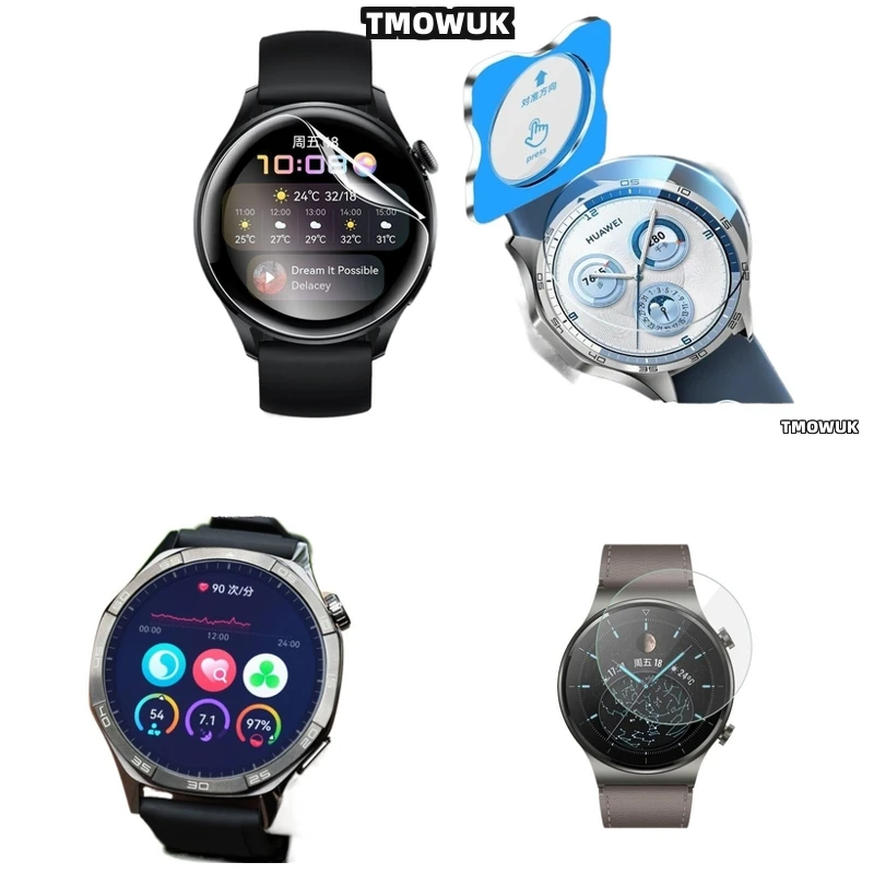

For Huawei WATCH GT2 GT3 GT4 GT5 Pro Cyber Ultimate 41 42 43 46mm, Advanced Oleophobic Coating