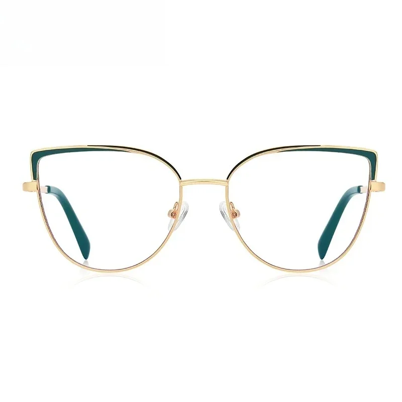 Ollymurs NewProgressive Glasses PhotochromicButterfly Glasses  Anti-blue Light  Fashionable Large Frame Customizable Prescriptio
