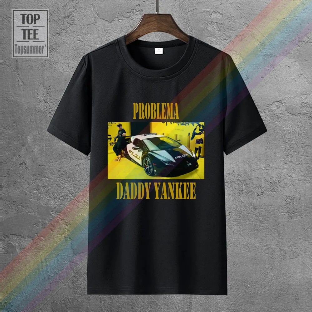 Daddy Yankee Tshirts Problema Tshirts Hippie Goth Tee-Shirt Retro Gothic T Shirt Emo Punk T Shirts