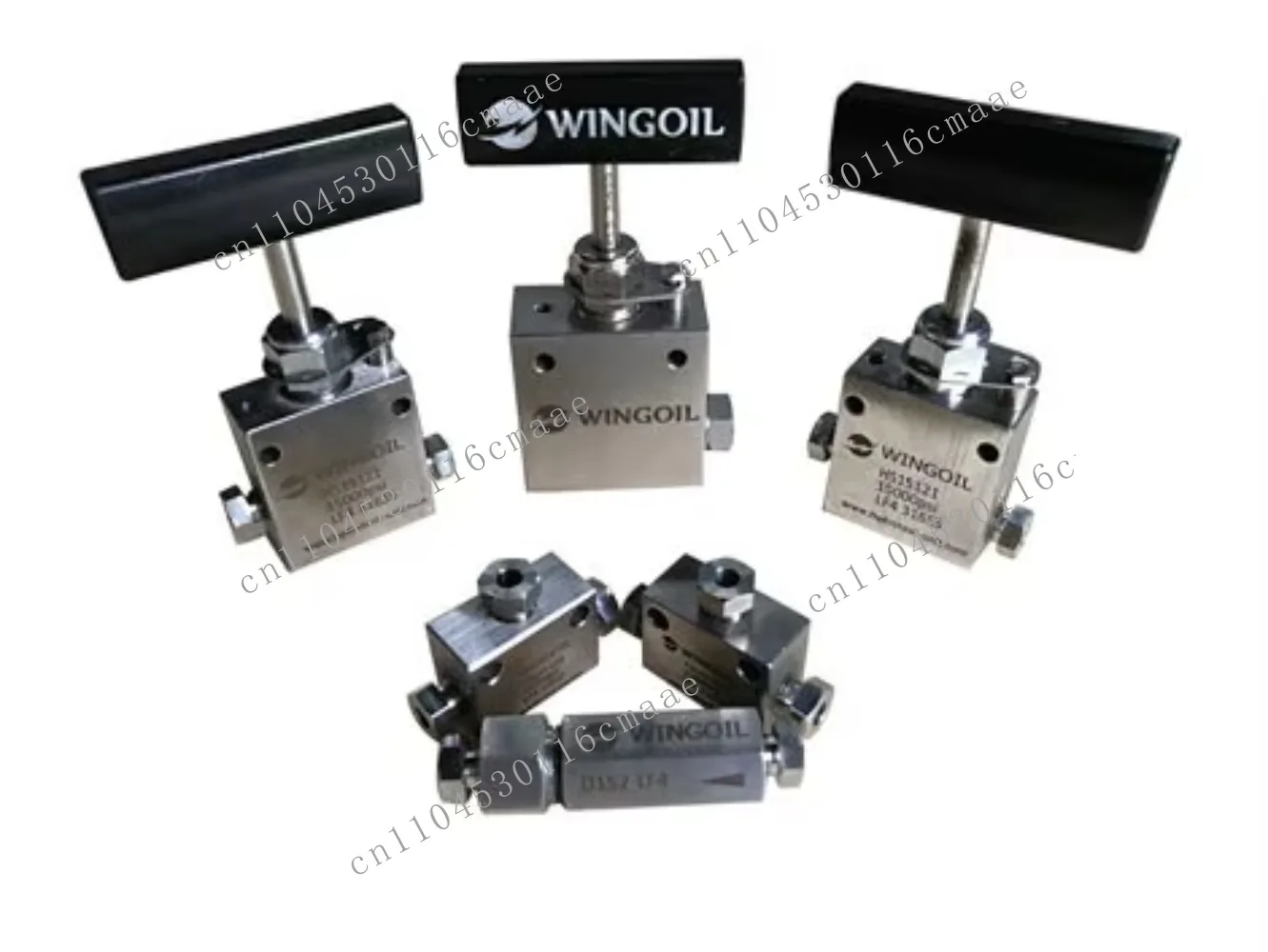 Stainless Steel HS30126 High Pressure 30000psi High Pressure Micro Metering Needle Alve