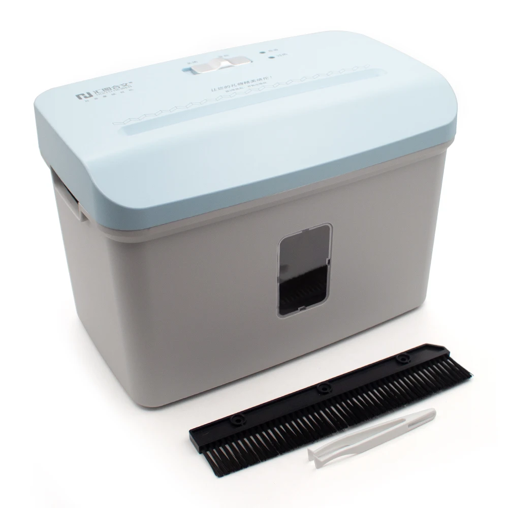 

Electric Mini Paper Shredder for Office/Home Use - 7.5L Capacity, Confetti Cut, Safety Lift-Off Design AC 220V