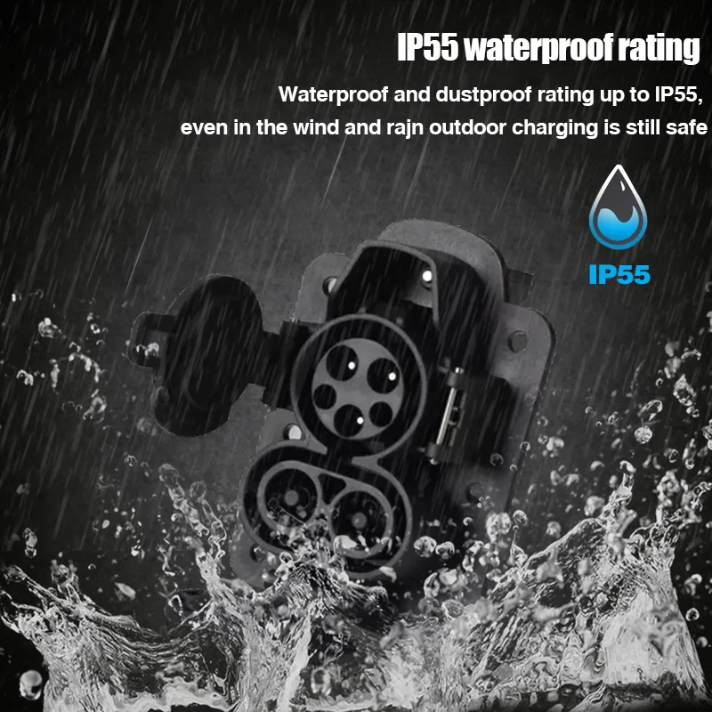 Connecteur de chargeur EV 200A COMBO 1 CCS 1 SAE J1772, prise CCS1 EVSE DC, charge rapide, prise de Type 1 pour accessoires de voiture électrique