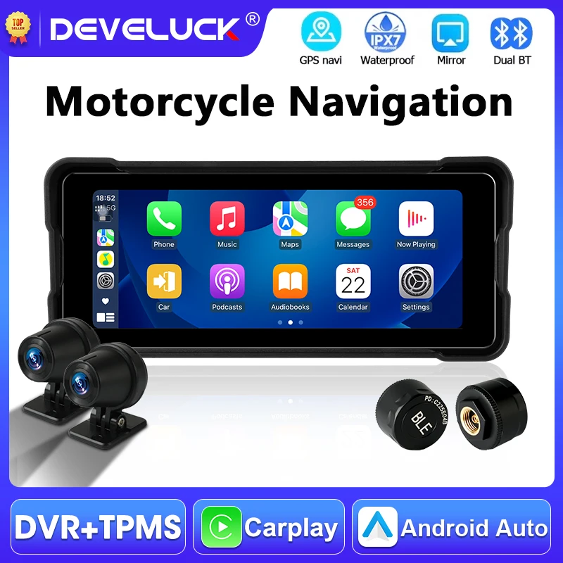 Ecran-tactile-gps-pour-moto-de-686-pouces-navigation-sans-fil-carplay-android-auto-affichage-etanche-ipx7-prise-en-charge-bluetooth-dvr-tpms