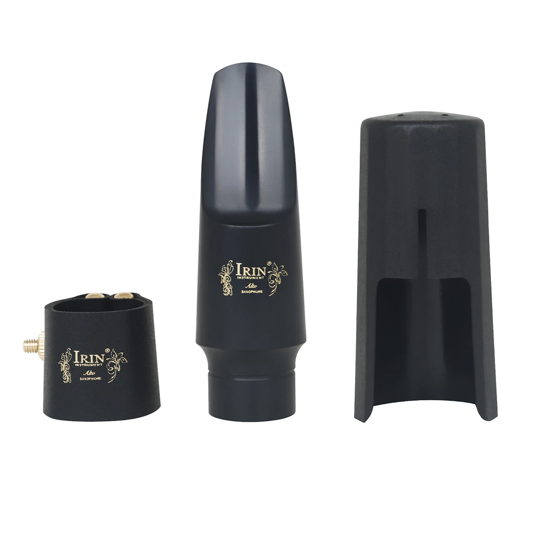 New Style IRIN Factory Sax Accessories Sets Reeds Leather Clamp Bakelite Alto Saxophone Mouthpiece