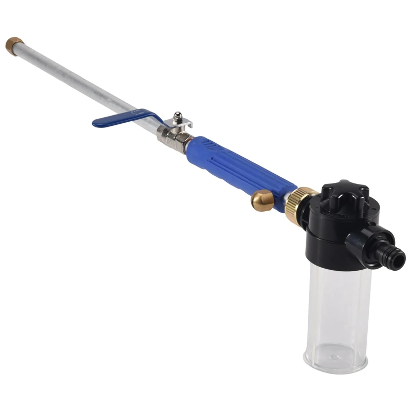 Water Jet High-Pressure Rinse Cleaning Water Hose Spray Nozzle Garden Car Wash Foam Cleaning Tools