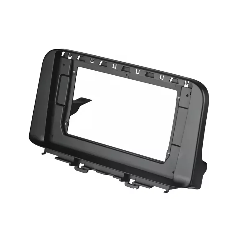 Adaptateur de montage audio de cadre de DVD de voiture, tableau de bord, panneau facia, lecteur radio double DIN, HYUNDAI Kona 10.1-2018, 2Din, 2019 pouces