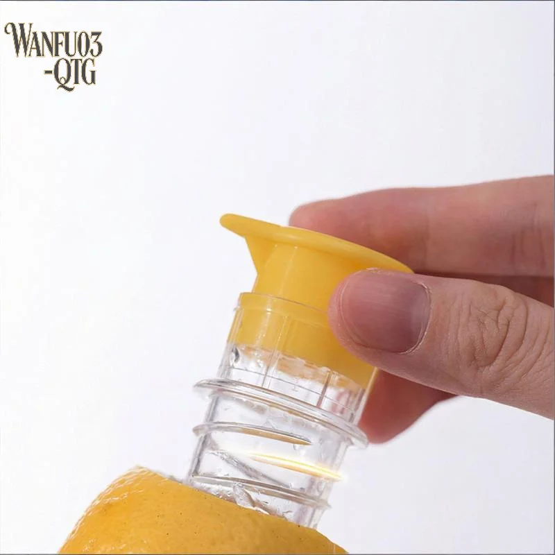 Hot Portable Lemon Squeezer PP Resuable Lightweight Juices Reamer Washable Manual Juices Reamer Built In Filter For Home Travel